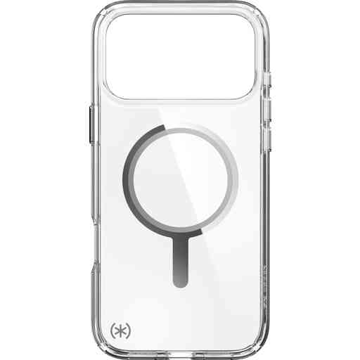Speck Presidio Perfect Clear + MS Apple iPhone 17 Pro Max Clear - with Microban