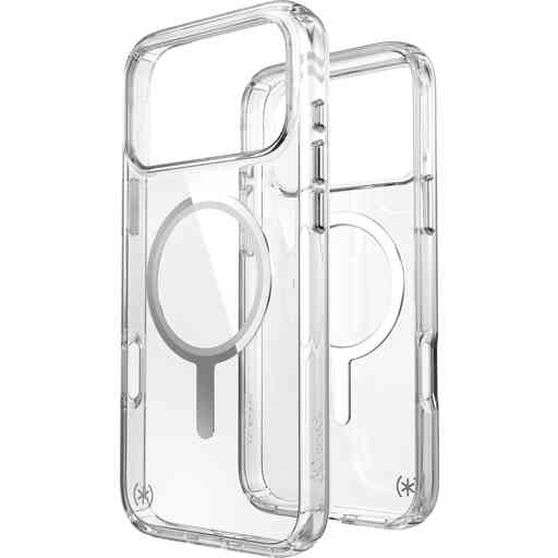 Speck Presidio Perfect Clear + MS Apple iPhone 17 Pro Max Clear - with Microban