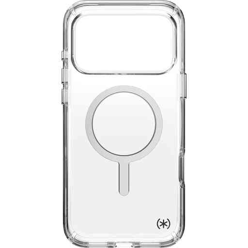Speck Presidio Perfect Clear + MS Apple iPhone 17 Pro Max Clear - with Microban