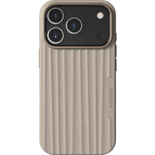 Nudient Bold MagSafe Case Apple iPhone 17 Pro Linen Beige