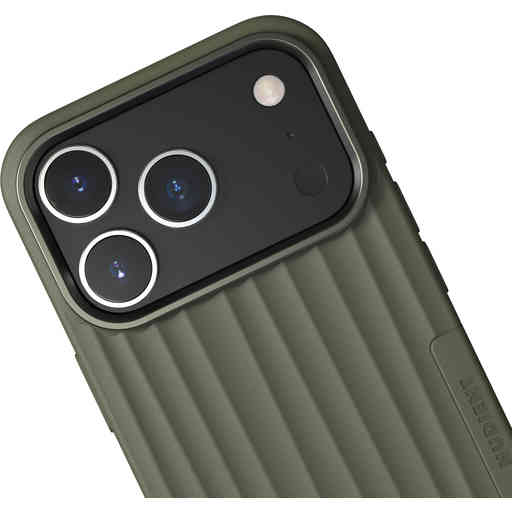 Nudient Bold MagSafe Case Apple iPhone 17 Pro Olive Green