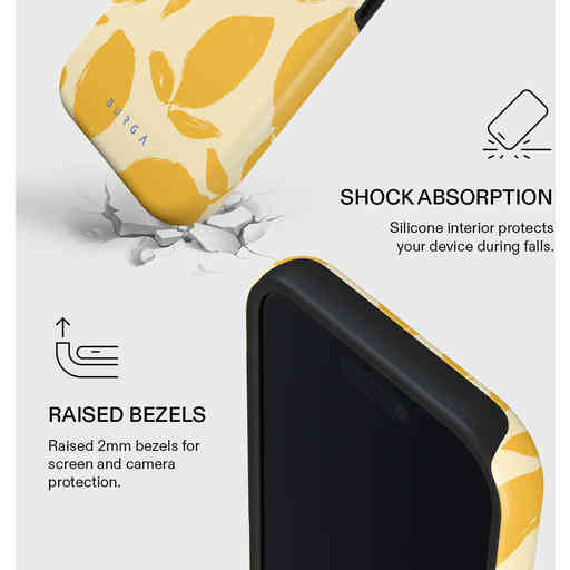 Burga Tough MagSafe Case Apple iPhone 17 - Lemon Tart