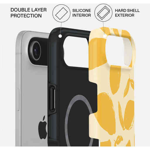 Burga Tough MagSafe Case Apple iPhone Air - Lemon Tart