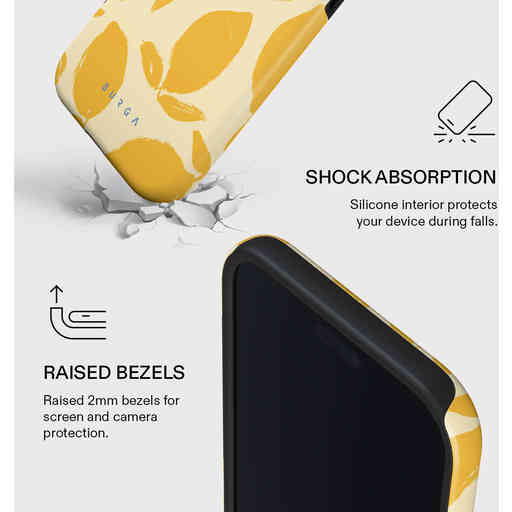 Burga Tough MagSafe Case Apple iPhone Air - Lemon Tart