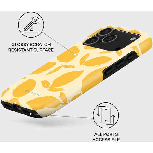 Burga Tough MagSafe Case Apple iPhone 17 Pro - Lemon Tart