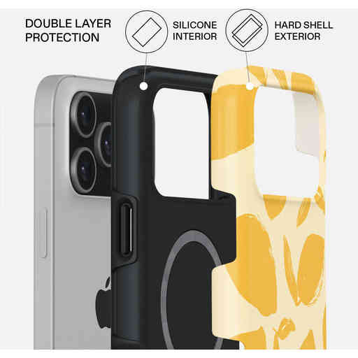 Burga Tough MagSafe Case Apple iPhone 17 Pro Max - Lemon Tart