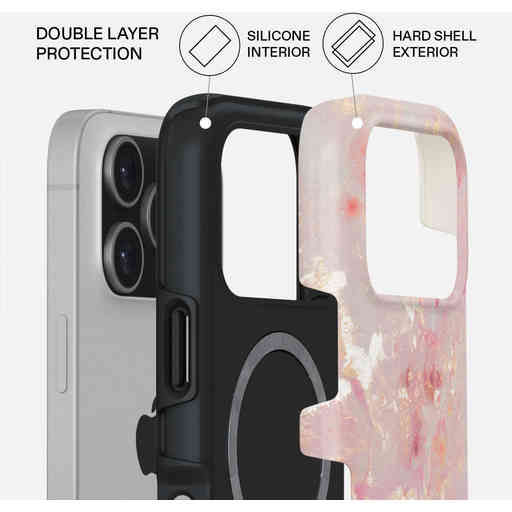 Burga Tough MagSafe Case Apple iPhone 17 Pro - Golden Coral