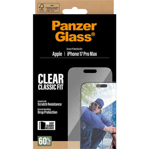 Panzerglass Apple iPhone 17 Pro Max - Classic Fit