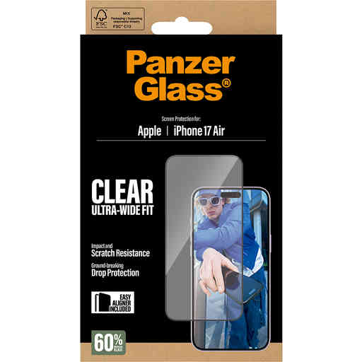 Panzerglass Apple iPhone Air - Ultra-Wide Fit