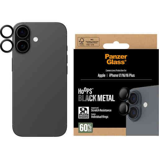 Panzerglass Hoops Apple iPhone 17 - Black