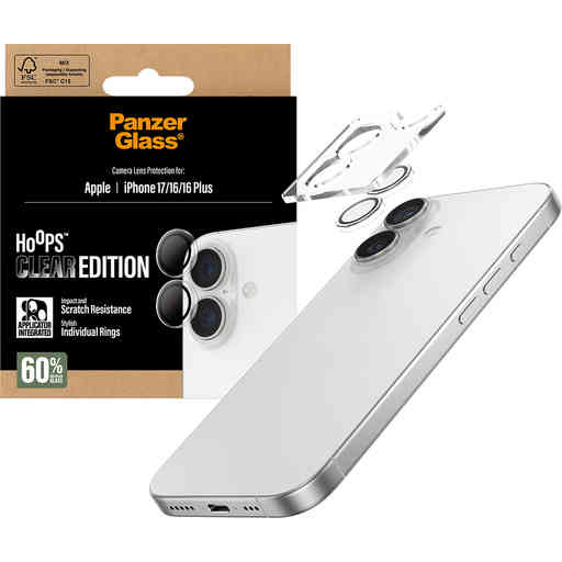Panzerglass Hoops Apple iPhone 17 - Transparent