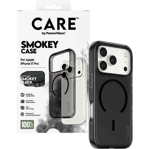 CARE by PanzerGlass Flagship Urban Combat Smokey Black MagSafe iPhone 17 Pro