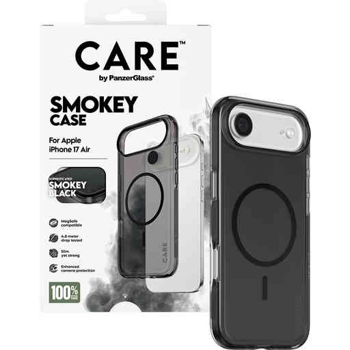 CARE by PanzerGlass Flagship Urban Combat Smokey Black MagSafe iPhone Air