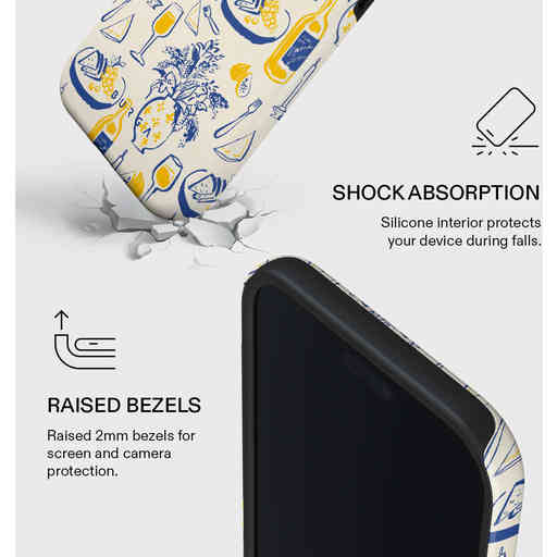 Burga Tough MagSafe Case Apple iPhone Air - Couvert