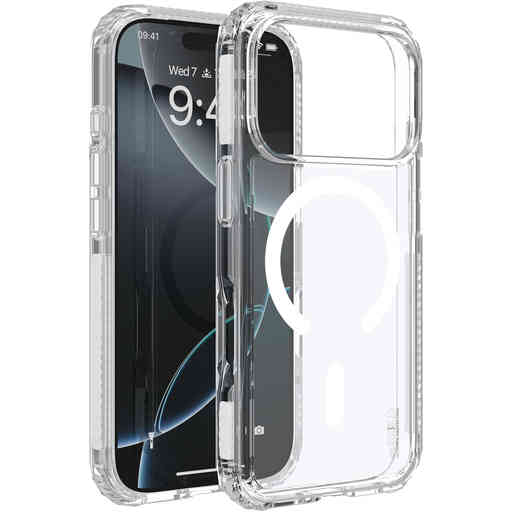 SoSkild Apple iPhone 17 Pro Defend Case Magnetic Ring Transparent
