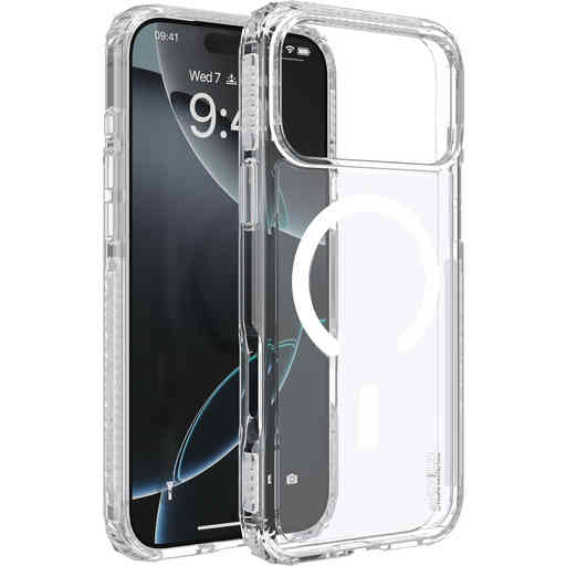 SoSkild Apple iPhone 17 Pro Max Defend Case Magnetic Ring Transparent