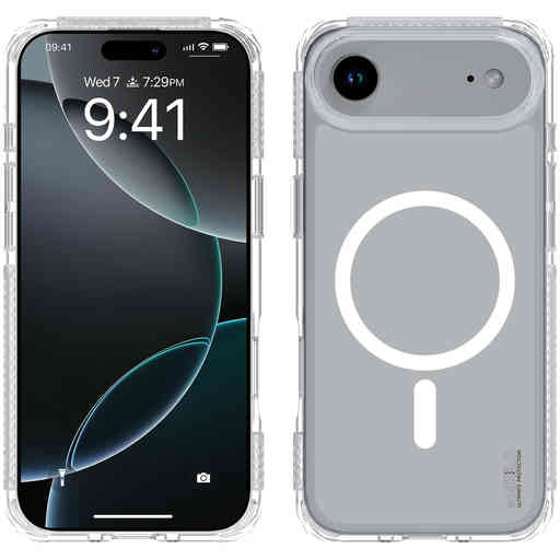 SoSkild Apple iPhone Air Defend Case Magnetic Ring Transparent
