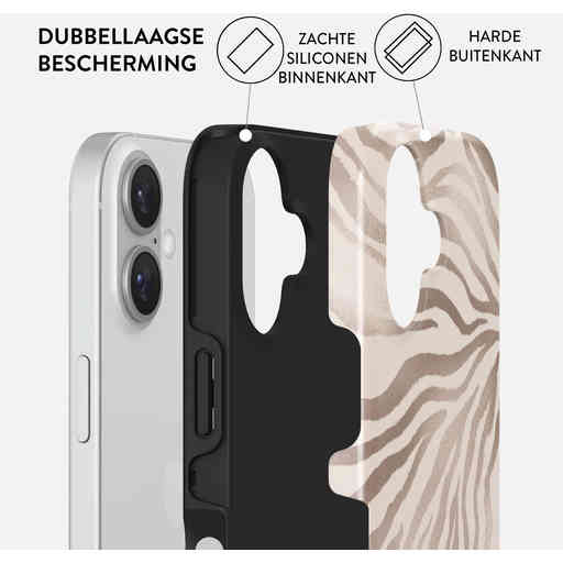 Burga Tough Case Apple iPhone 16 - Lustre