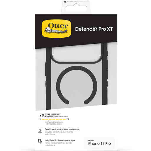 OtterBox Defender Pro XT Camera Control Case Apple iPhone 17 Pro Clear