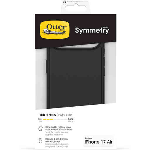 OtterBox Symmetry MagSafe Case Camera Control Apple iPhone Air Black