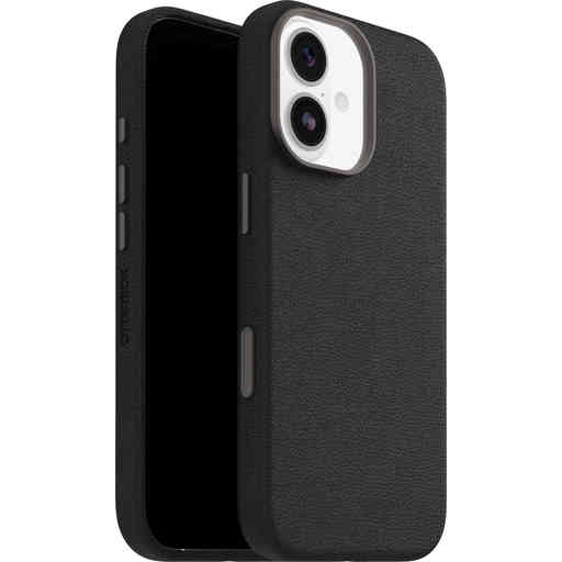 OtterBox Symmetry Cactus Leather Camera Control Case Apple iPhone 17 Black