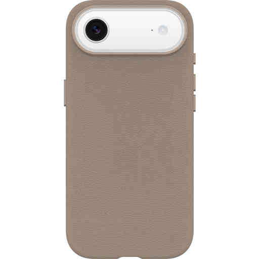 OtterBox Symmetry Cactus Leather Camera Control Case Apple iPhone Air Light Grey