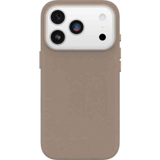 OtterBox Symmetry Cactus Leather Camera Control Case Apple iPhone 17 Pro Light Grey