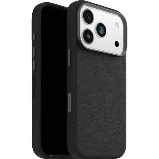 OtterBox Symmetry Cactus Leather Camera Control Case Apple iPhone 17 Pro Black