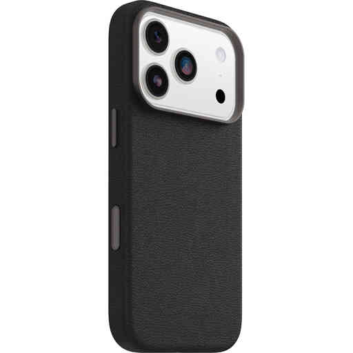 OtterBox Symmetry Cactus Leather Camera Control Case Apple iPhone 17 Pro Black