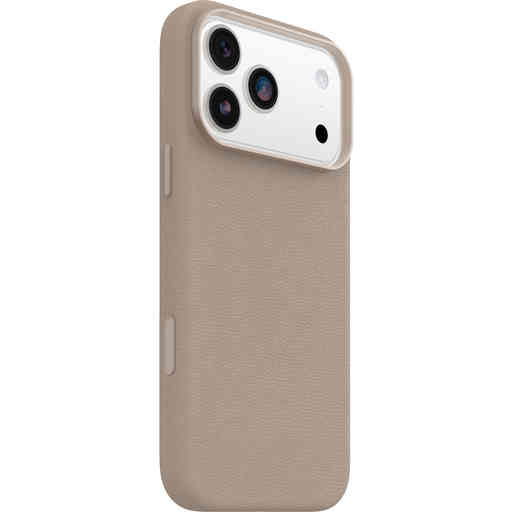 OtterBox Symmetry Cactus Leather Camera Control Case Apple iPhone 17 Pro Max Light Grey