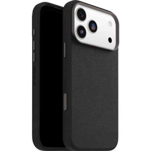 OtterBox Symmetry Cactus Leather Camera Control Case Apple iPhone 17 Pro Max Black