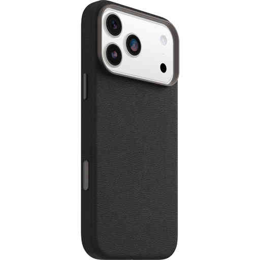 OtterBox Symmetry Cactus Leather Camera Control Case Apple iPhone 17 Pro Max Black