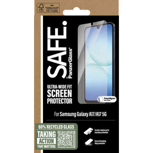 SAFE by Panzerglass Samsung Galaxy A17/A17 5G - Ultra-Wide-Fit