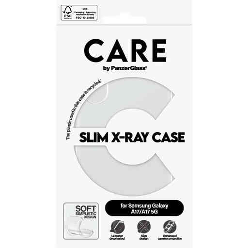 CARE by PanzerGlass Fashionable Case Transp. X-Ray Soft Basic Samsung Galaxy A17/A17 5G