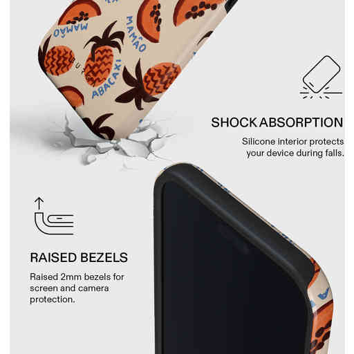 Burga Tough MagSafe Case Apple iPhone Air - Abacaxi