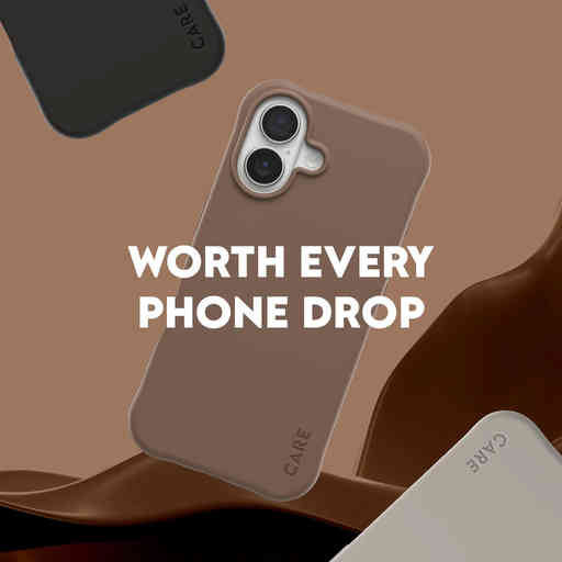 CARE by PanzerGlass Fashionable Case Samba Espresso MagSafe iPhone 17