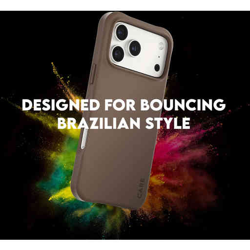 CARE by PanzerGlass Fashionable Case Samba Espresso MagSafe iPhone Air