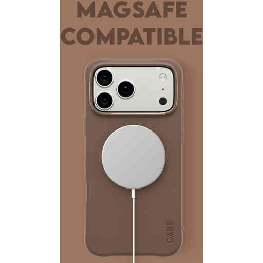 CARE by PanzerGlass Fashionable Case Samba Espresso MagSafe iPhone Air