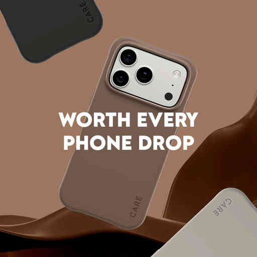 CARE by PanzerGlass Fashionable Case Samba Espresso MagSafe iPhone 17 Pro