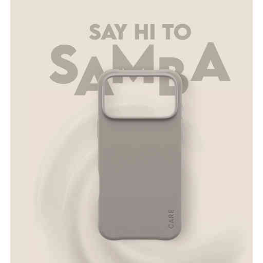 CARE by PanzerGlass Fashionable Case Samba Vanilla MagSafe iPhone 17 Pro Max