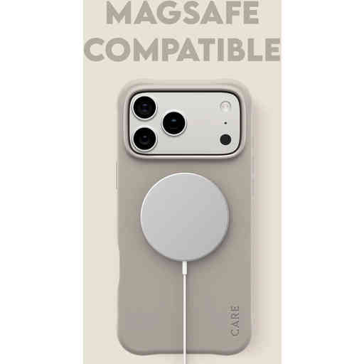 CARE by PanzerGlass Fashionable Case Samba Vanilla MagSafe iPhone 17 Pro Max