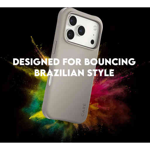 CARE by PanzerGlass Fashionable Case Samba Vanilla MagSafe iPhone 17 Pro