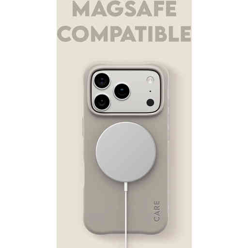 CARE by PanzerGlass Fashionable Case Samba Vanilla MagSafe iPhone 17 Pro