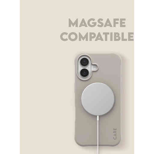 CARE by PanzerGlass Fashionable Case Samba Vanilla MagSafe iPhone 17