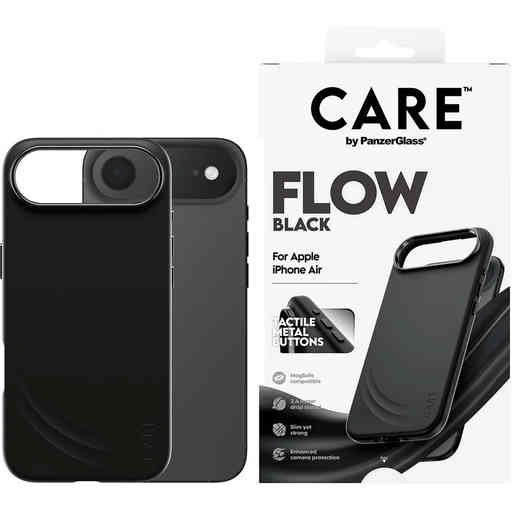 CARE by PanzerGlass Feature FLOW MagSafe Case iPhone Air Black
