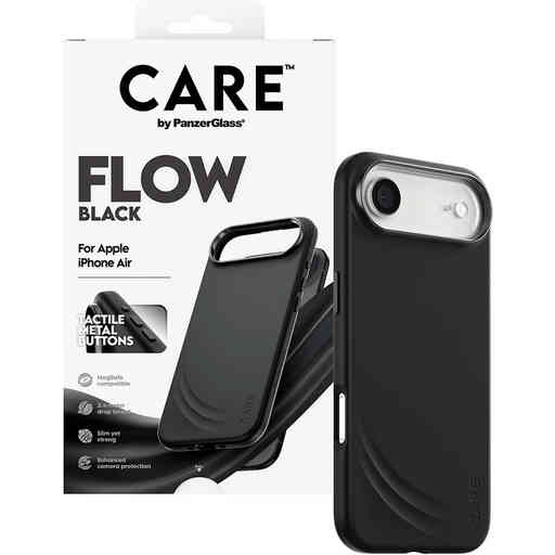 CARE by PanzerGlass Feature FLOW MagSafe Case iPhone Air Black