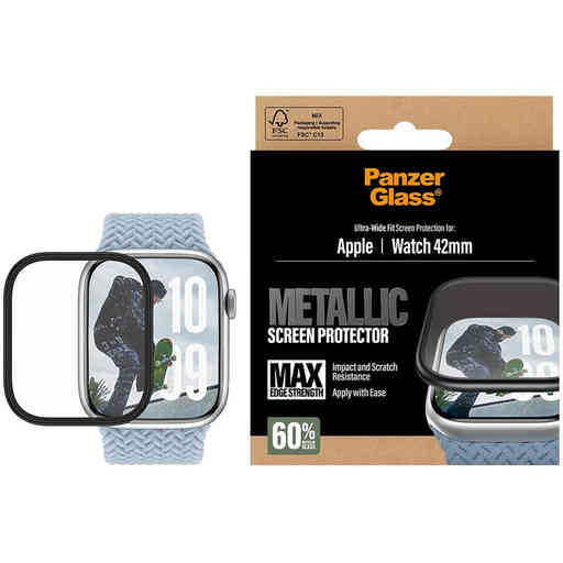 PanzerGlass Apple Watch Series 11/10 42mm - Metallic