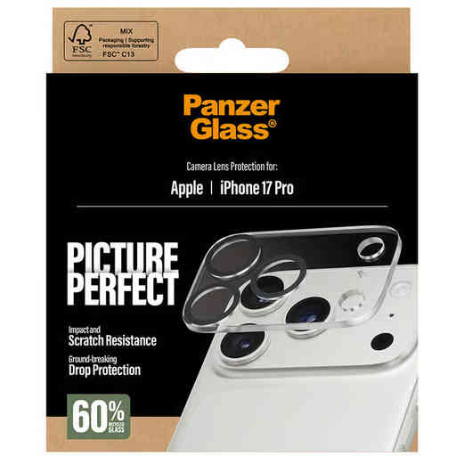 PanzerGlass Picture Perfect Camera Lens Protector iPhone 17 Pro