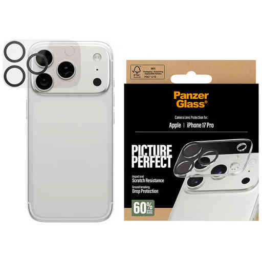 PanzerGlass Picture Perfect Camera Lens Protector iPhone 17 Pro