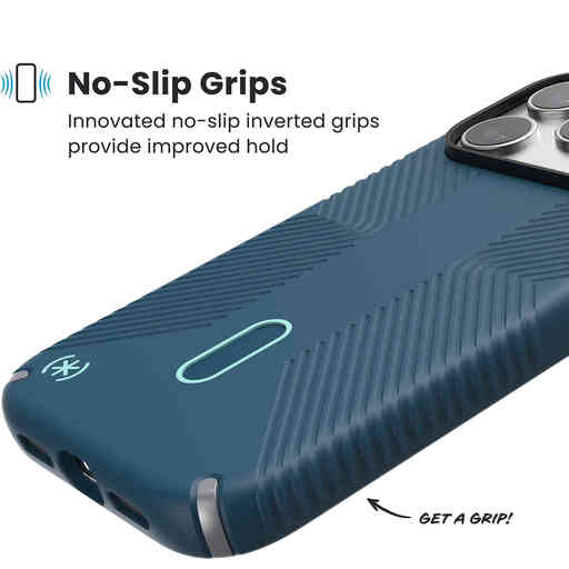 Speck Presidio2 Grip + ClickLock Apple iPhone 17 Pro Blue - with Microban